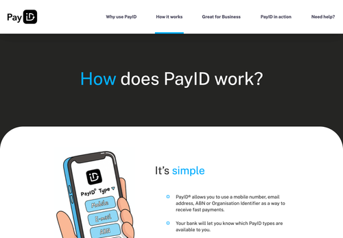 Payid.com.au How It Works